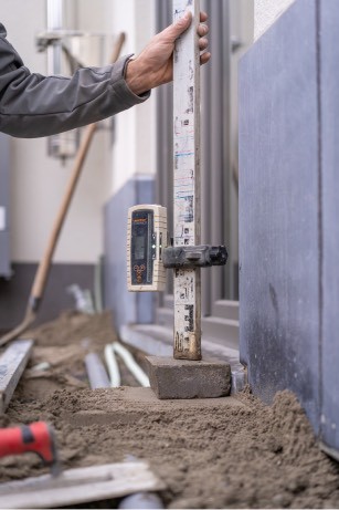 Aménagement extérieur d'une terrasse à Gesves